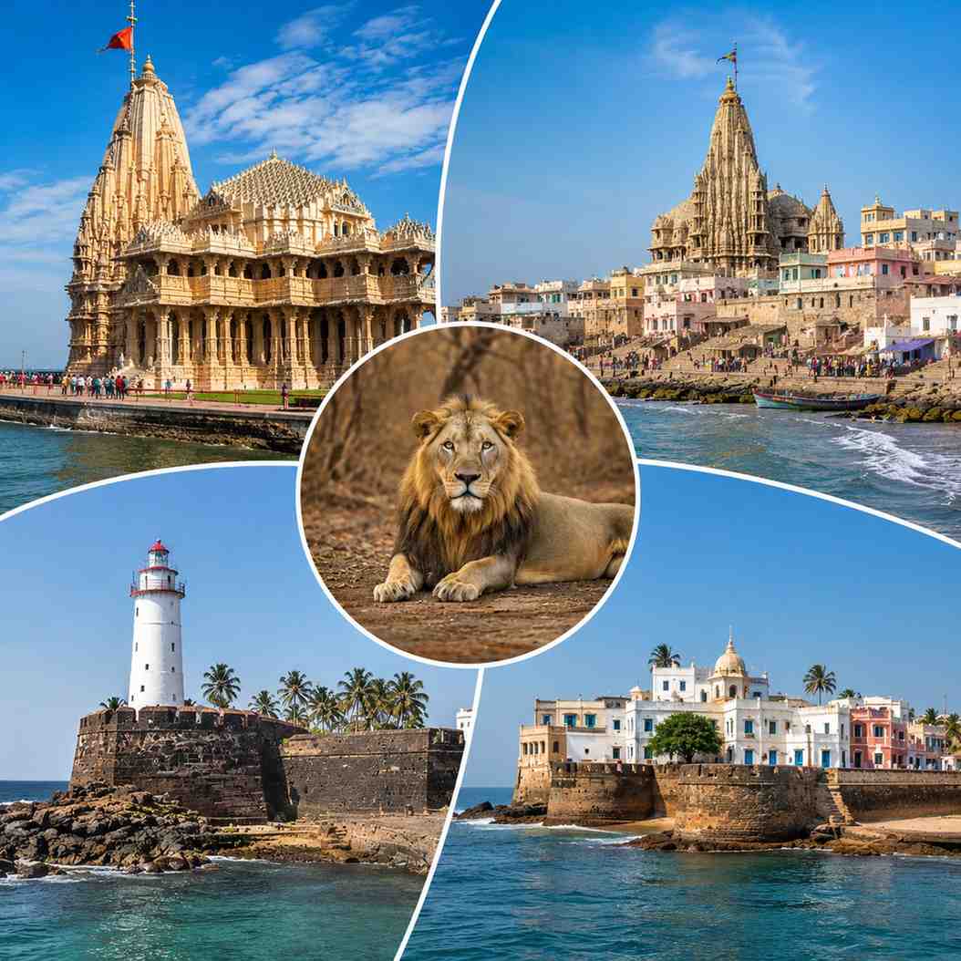 Dwarka Somnath Gir Diu Tour