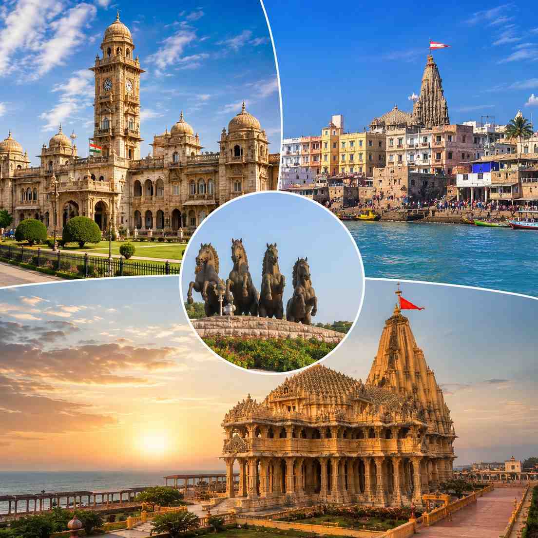 Rajkot Dwarka Somnath Spiritual Tour