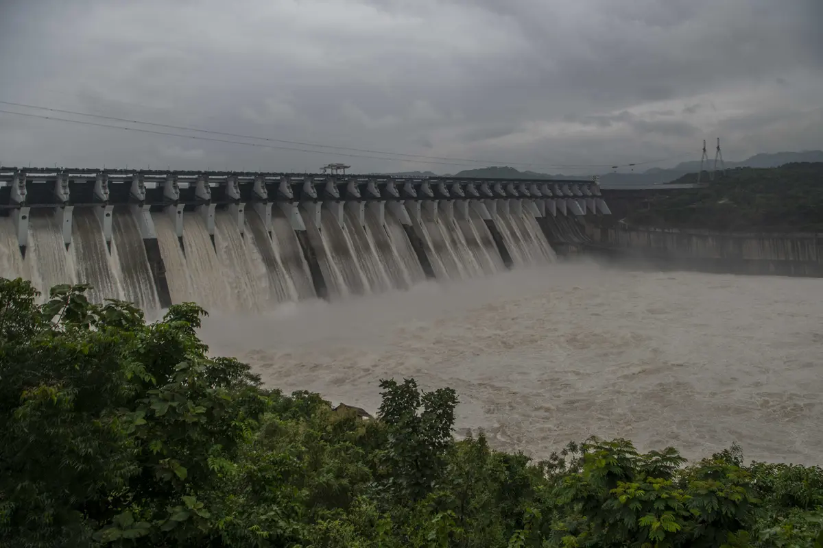 Statue of Unity Sardar Sarovar Narmada Dam View