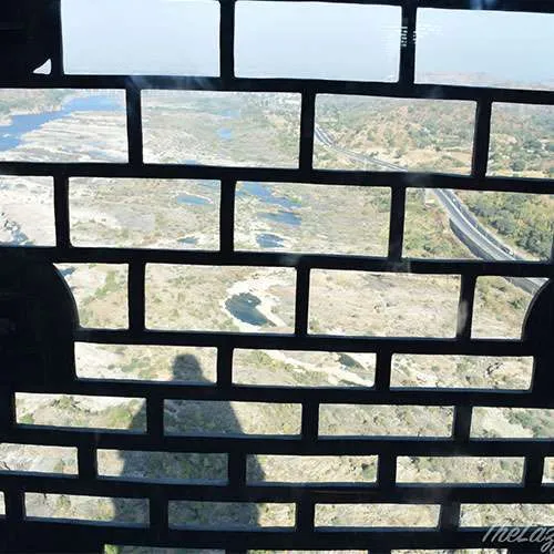 Statue of Unity Observation Deck Tourists View