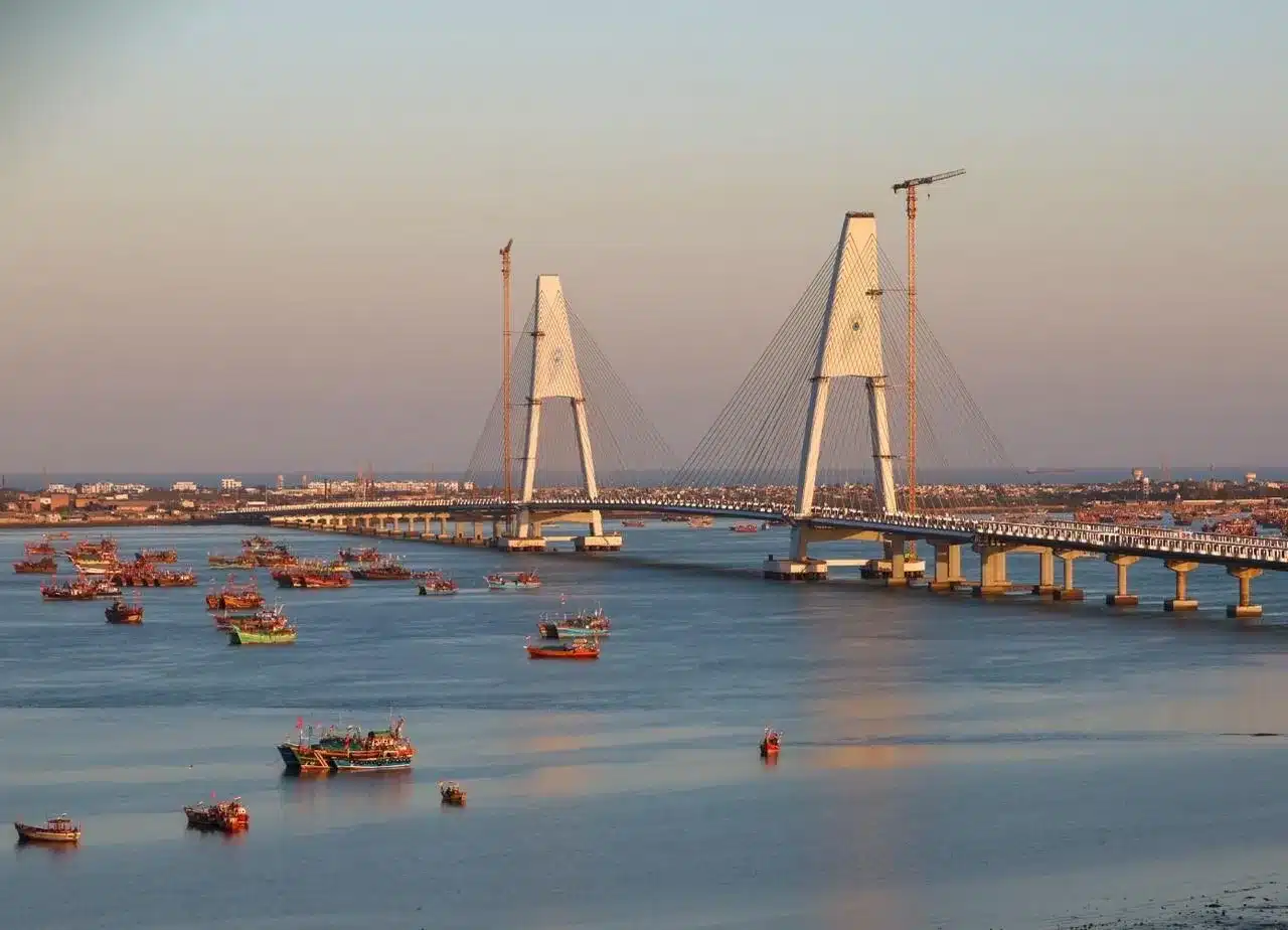 Sudarshan Setu Signature Cable-stayed Bridge